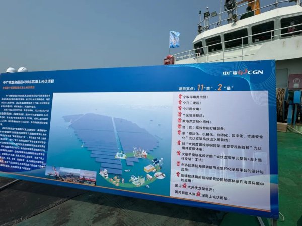 创元网配资 海上“种太阳”！直击莱州湾海上光伏现场
