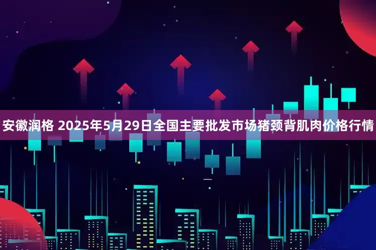 安徽润格 2025年5月29日全国主要批发市场猪颈背肌肉价格行情